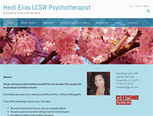 Tablet Screenshot of heidielias.com